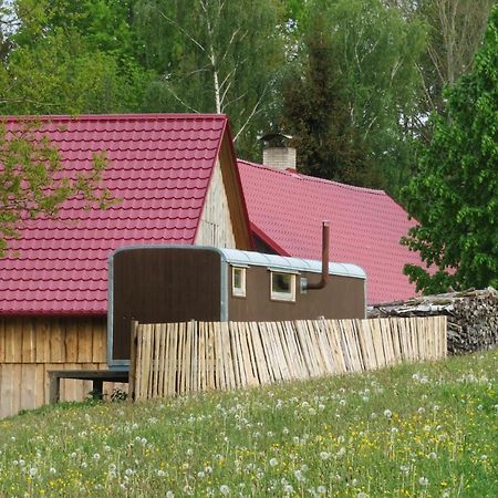 Maringotka Na Samote Na Kozi Farme Hotel Pobezovice Bagian luar foto